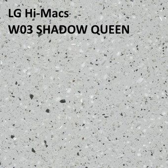 Акриловый камень LG Hi-Macs W03 SHADOW QUEEN